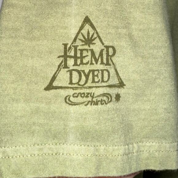 Dole Plantation Crazy Shirts Hawaii Rooster Green Hemp Dyed T-Shirt Size XXL - Picture 6 of 10